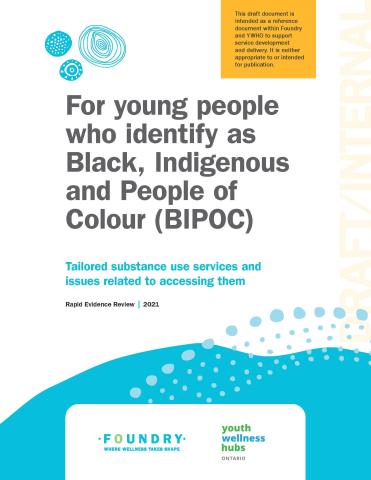 For young people who identify as Black, Indigenous and People of Colour (BIPOC) 