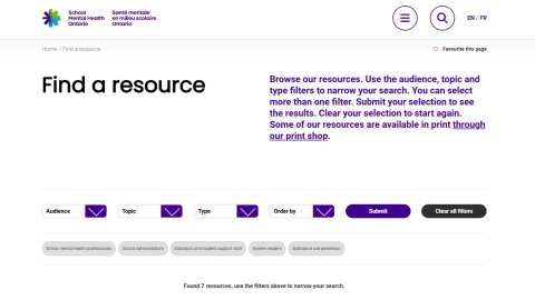 School Mental Health Ontario